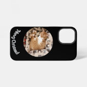 Christmas , Cat Photo , iPhoneケース (裏面横)