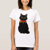 Christmas Cat Tシャツ (正面)