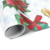 Christmas Cat Winter Celebration ラッピングペーパー (ロールコーナー)