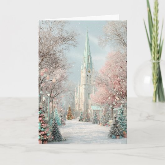 Christmas Cathedral シーズンカード (正面)