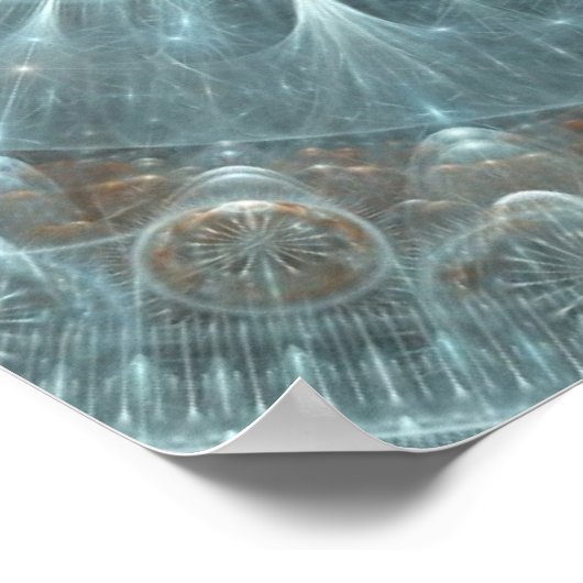 Christmas Cathedral Window ポスター (角)