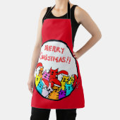 Christmas Cats Apron エプロン (インサイチュ)
