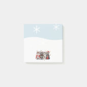 Christmas Cats Cute Post It Notes ポストイット (正面)