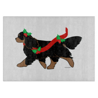 Christmas Cavalier カッティングボード