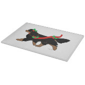 Christmas Cavalier カッティングボード (角)