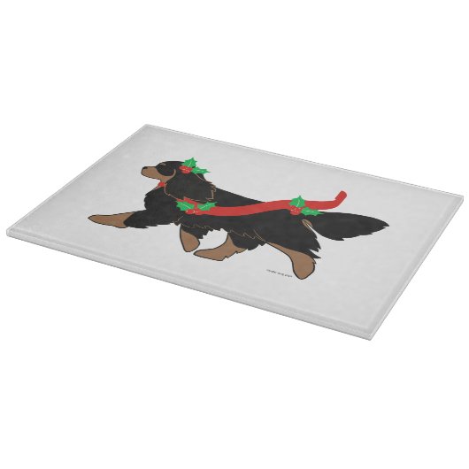 Christmas Cavalier カッティングボード (角)