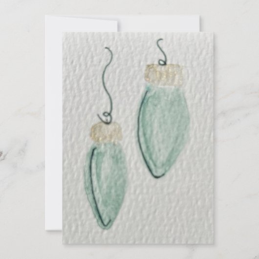 Christmas Celebration Invitation  招待状 (裏面)