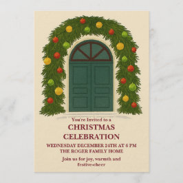 Christmas Celebration Invitation 招待状