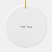 Christmas Ceramic Ornament セラミックオーナメント (裏面)