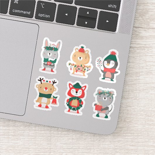 Christmas character sticker collection シール (詳細)