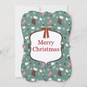 "Christmas Charm" カード (正面)