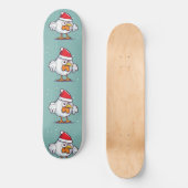 Christmas Chicken Skateboard スケートボード (正面)