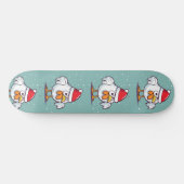 Christmas Chicken Skateboard スケートボード (横)