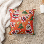 Christmas Chihuahua クッション (ブランケット)