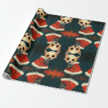 Christmas Chihuahua ラッピングペーパー<br><div class="desc">Our Christmas Chi design on wrapping paper</div>