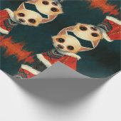 Christmas Chihuahua ラッピングペーパー (角)