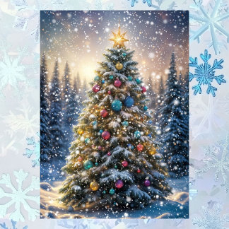 Christmas Childhood Memories Poem Add Signature カード