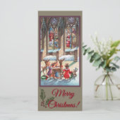 Christmas Children Nativity Photocard カード (スタンド正面)