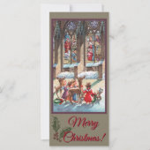 Christmas Children Nativity Photocard カード (正面)