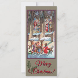 Christmas Children Nativity Photocard カード