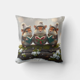 Christmas Choir "oh mice!" nature クッション