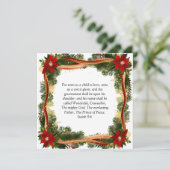Christmas Christian Personalized Holiday Card (スタンド正面)