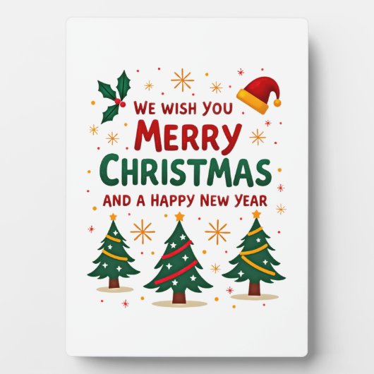 Christmas Christmas Christmas Christmas Christmas  フォトプラーク (正面)