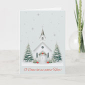Christmas Church Christmas Card カード (正面)