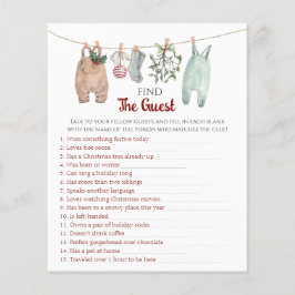 Christmas Clothes Find The Guest Game 