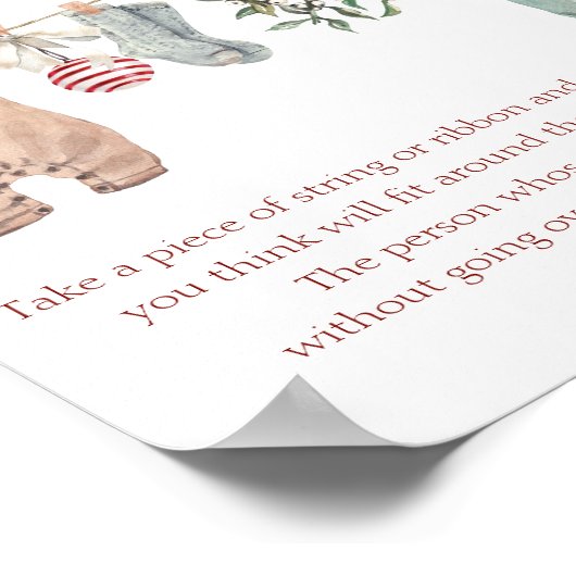 Christmas Clothes How Big Is Mommy's Belly ポスター (角)