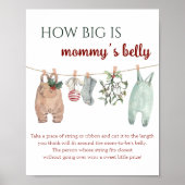 Christmas Clothes How Big Is Mommy's Belly ポスター (正面)