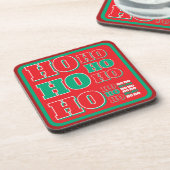 Christmas coaster. beverage coaster コースター (左側)