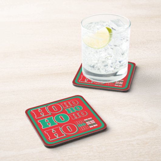 Christmas coaster. beverage coaster コースター (右側)