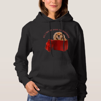 Christmas Cocker Spaniel Dog Xmas Animals Lover パーカ