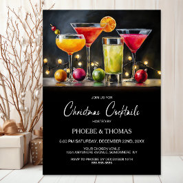 Christmas Cocktail Party 招待状