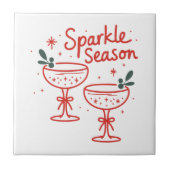 Christmas Cocktails Sparkle Season タイル (正面)