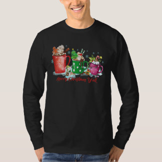 Christmas Coffee Latte Sweets Cozy Winter Holiday  Tシャツ