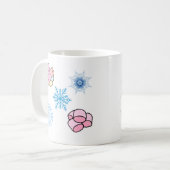 Christmas coffee mug  コーヒーマグカップ (正面左)