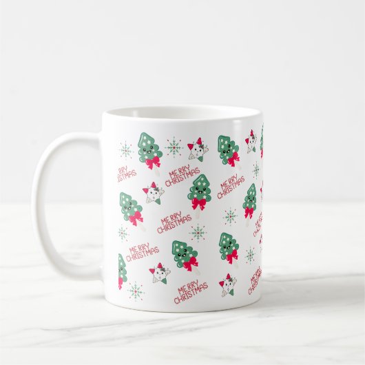 Christmas coffee mug コーヒーマグカップ (左)