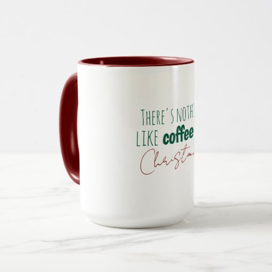 Christmas Coffee Mug マグカップ (正面左)