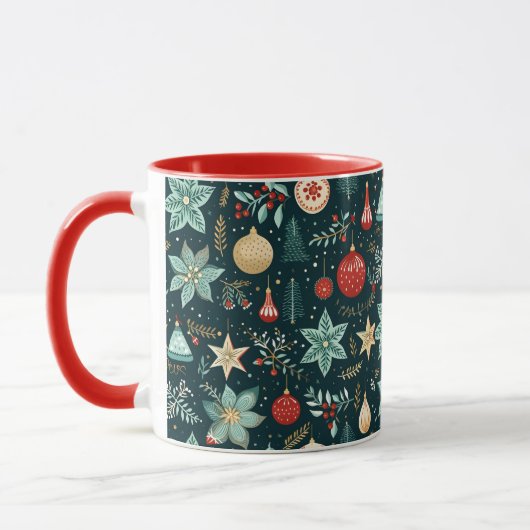 Christmas Coffee Mug マグカップ (左)