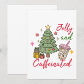 Christmas Coffee Party Invitation 招待状 (正面/裏面)