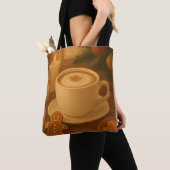 Christmas Coffee Vibes Tote トートバッグ (クローズアップ)