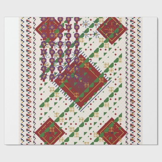 Christmas Colours  ラッピングペーパー (フラット)