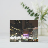 Christmas Columbus Circle New York City NYC Photo シーズンポストカード (スタンド正面)