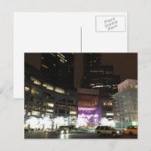 Christmas Columbus Circle New York City NYC Photo シーズンポストカード (正面/裏面)