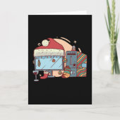 Christmas computer カード (正面)