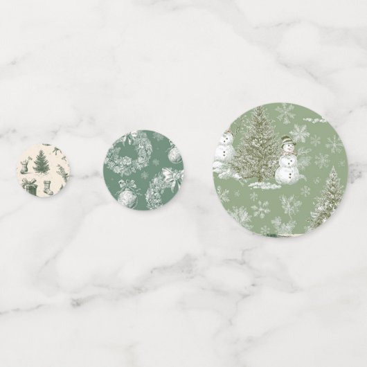 Christmas confetti  コンフェッティ (裏面)