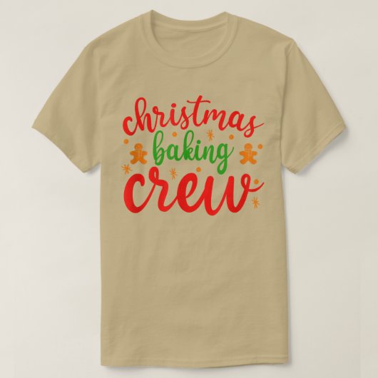Christmas Cookie Baking Crew 900 Tシャツ (デザイン正面)
