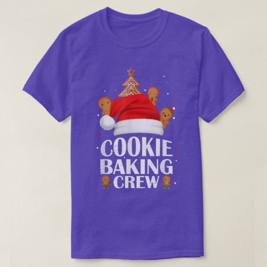 Christmas Cookie Baking Crew Bakers Xmas Cookie Ec Tシャツ (デザイン正面)